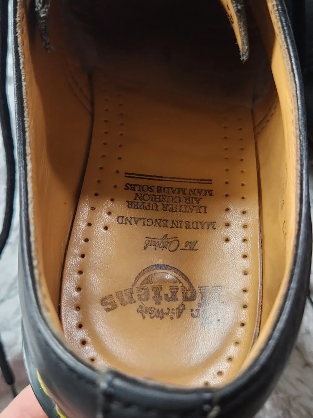 Dr Martens 1461 Vintage Made in England Oxford Shoes